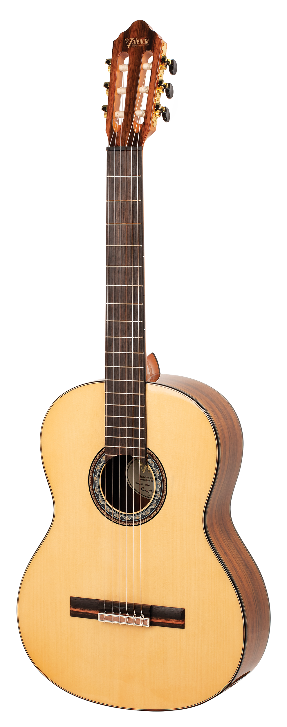 Valencia | VC564L | Classical Guitar - Left Hand | Full Size | Natural Valencia | VC564L | Classical Guitar - Left Hand | Full Size | Natural